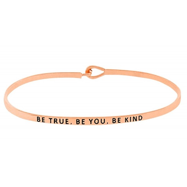 Inspirational Positive Message Engraved Bracelet