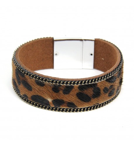 Me Plus Leopard Magnetic Bracelet