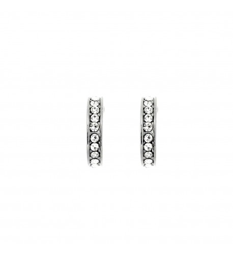 Pop Fashion Earrings Crystal Channel