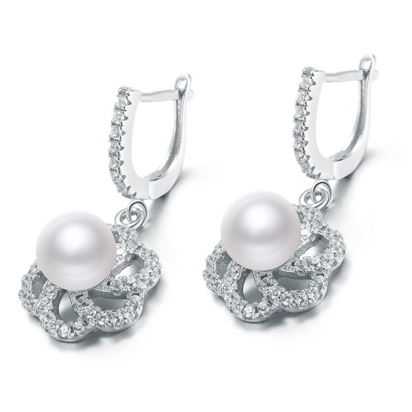 Sterling Silver Earring Cultured Earrings Sterling Silver Earring Cultured Earrings