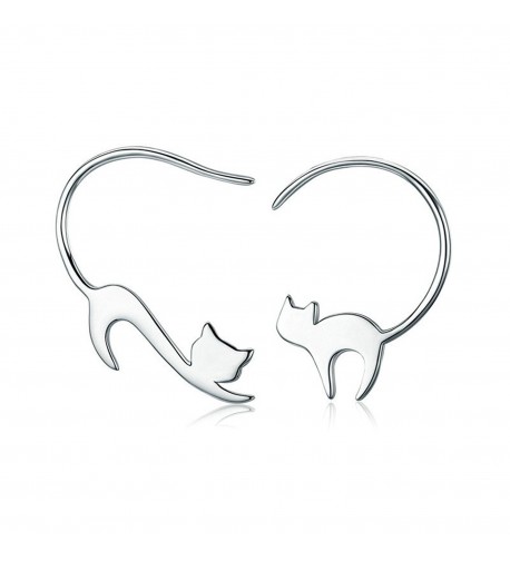 Zealmer Earrings Animal Asymmetric Women