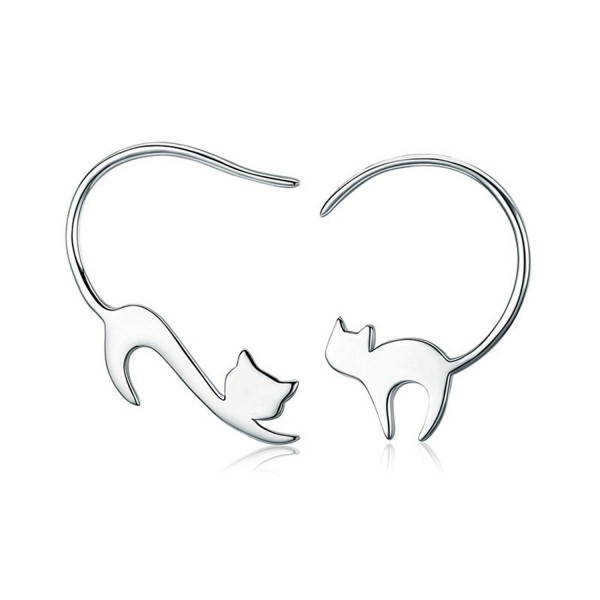 Zealmer Earrings Animal Asymmetric Women