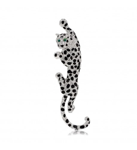 Kemstone Silver Leopard Animal Jewelry