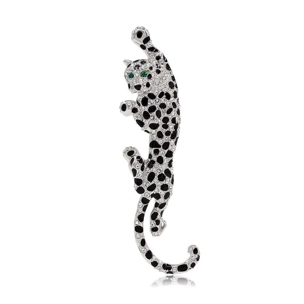 Kemstone Silver Leopard Animal Jewelry