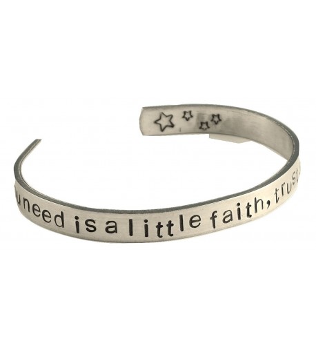 Peter Pan Inspired Bracelet Stamped