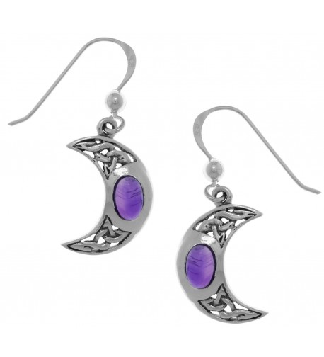 Jewelry Trends Sterling Crescent Earrings