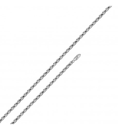 1mm Sterling Diamond Necklace 1 0mm 20