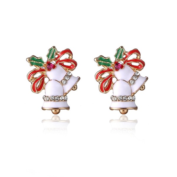 CHUYUN Christmas Jingle Earrings Stuffers