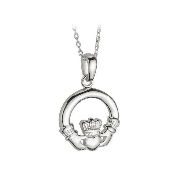 Claddagh Necklace Sterling Silver Ireland