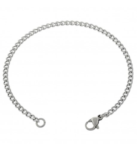 Womens Stainless Steel Anklet Inches