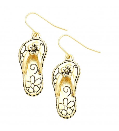 Liavys Filigree Flip Flop Fashionable Earrings