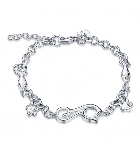 Bracelet Sterling Silver Plated Jewelry