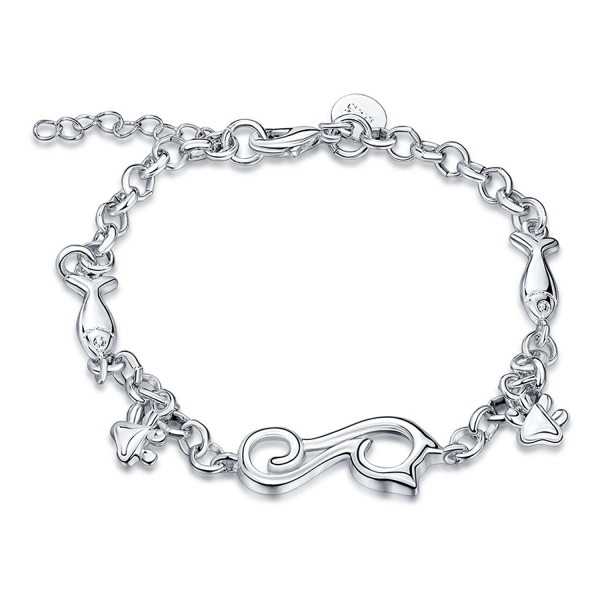 Bracelet Sterling Silver Plated Jewelry