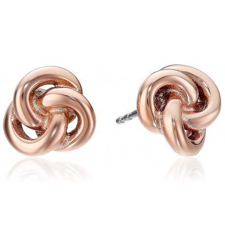 Fossil Heritage Rose Knots Earrings