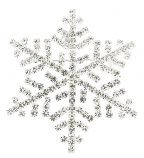 6 Point Holiday Snowflake Rhinestone Crystals