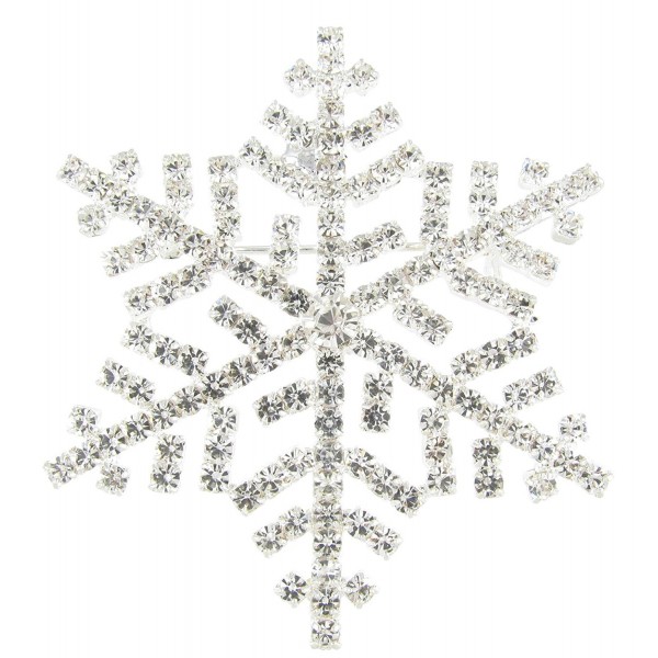 6 Point Holiday Snowflake Rhinestone Crystals