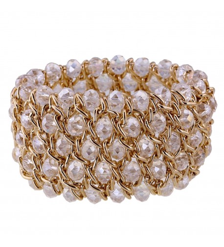 Jewelry Crystal Exaggerated Bangles Bracelets