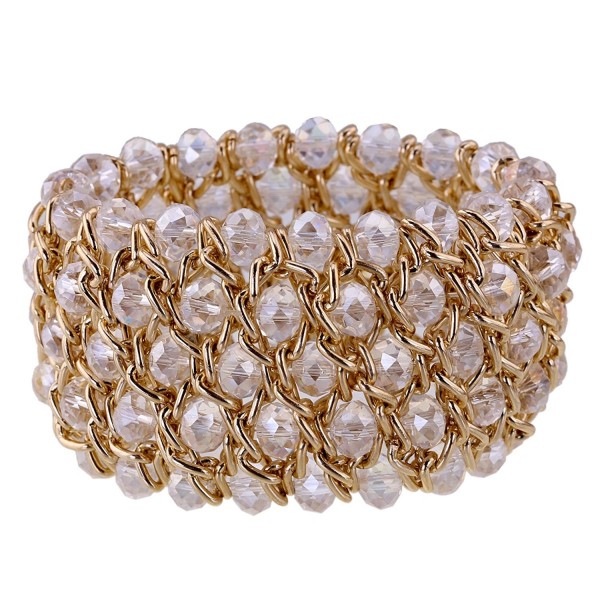 Jewelry Crystal Exaggerated Bangles Bracelets