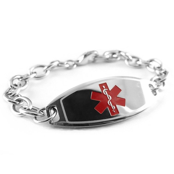 MyIDDr Pre Engraved Customized Patient Bracelet