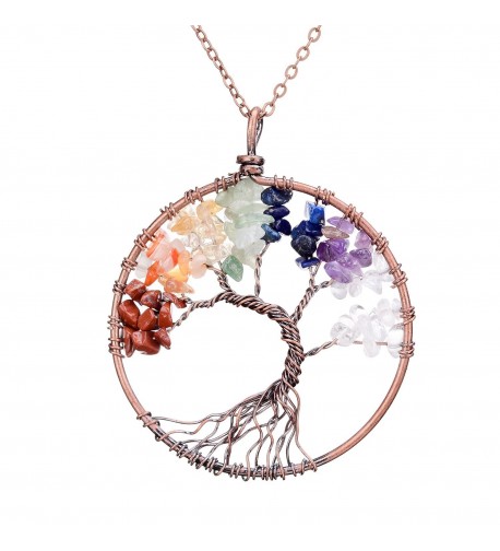 Sedmart Seasons Pendant Necklace Gemstone