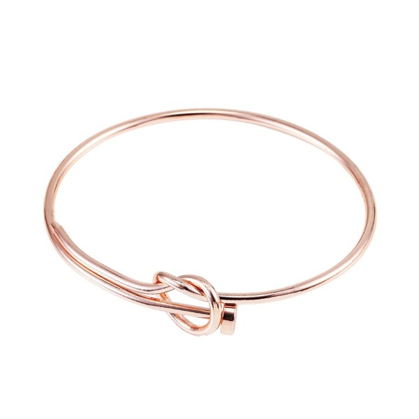 Fashion Twist Bangle Bracelet Heart