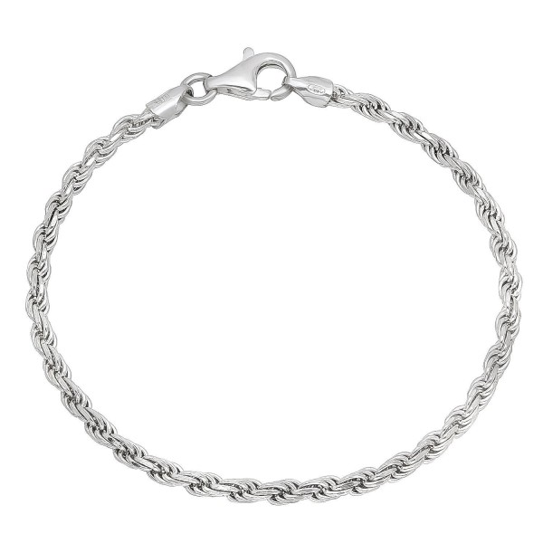 Authentic Sterling Silver Diamond Cut Bracelet