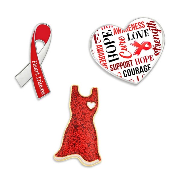 PinMarts Disease Awareness Ribbon Enamel PinMarts Disease Awareness Ribbon Enamel