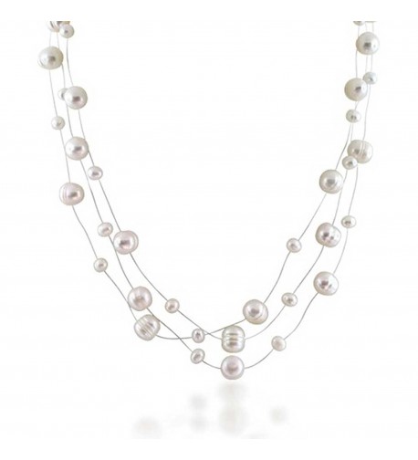  Women's Pearl Strand Necklaces