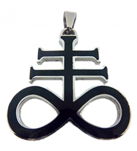 Church Satan Satanic Cross Stainless