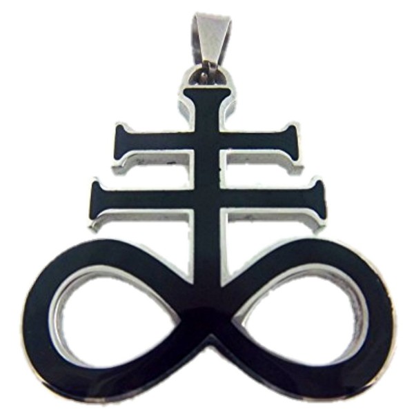 Church Satan Satanic Cross Stainless