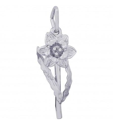 Rembrandt Charms Daffodil Sterling Silver