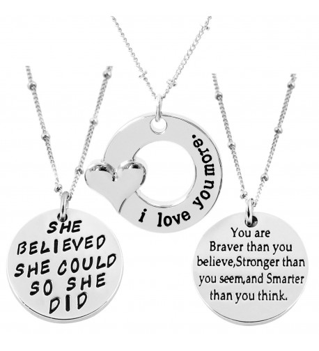 ALoveSoul Braver Believed Inspirational Necklace