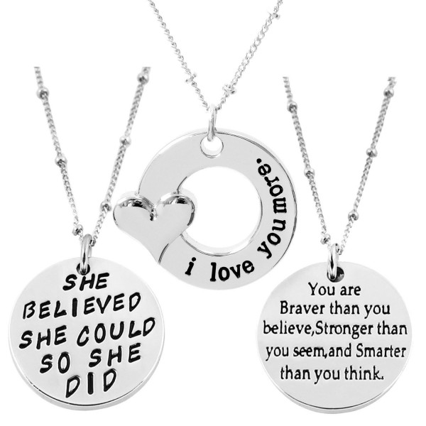 ALoveSoul Braver Believed Inspirational Necklace