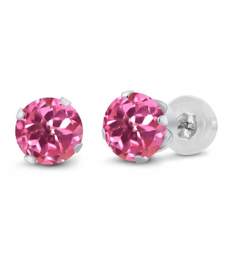 Mystic Topaz White Womens Earrings