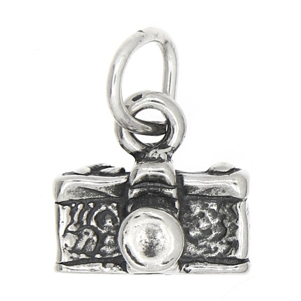 Sterling Silver Oxidized Dimensional Photographer