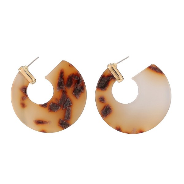 LILIE WHITE Fashion Acrylic Earrings