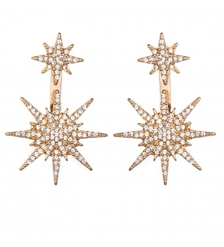 Crystal Rhinestone Geometric Earrings SUNSCSC