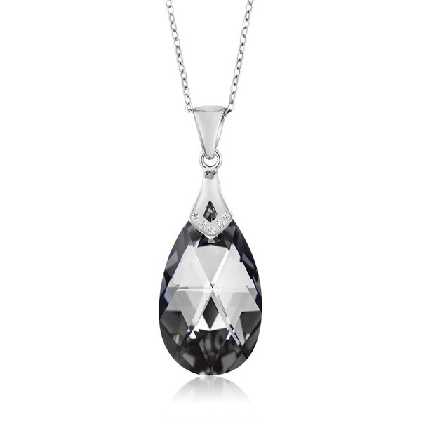 Collection Teardrop Pendant Swarovski Crystals