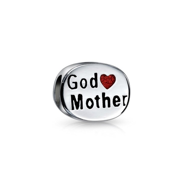 Bling Jewelry Godmother Enamel Sterling