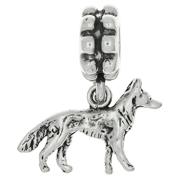 Sterling Silver Oxidized Shepherd European