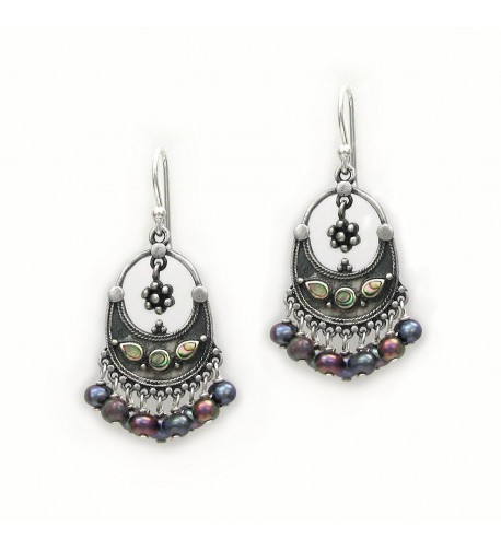 Sterling Bohemian Cultured Freshwater Earrings