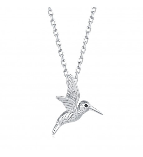 Carleen Sterling Hummingbird Pendant Necklace