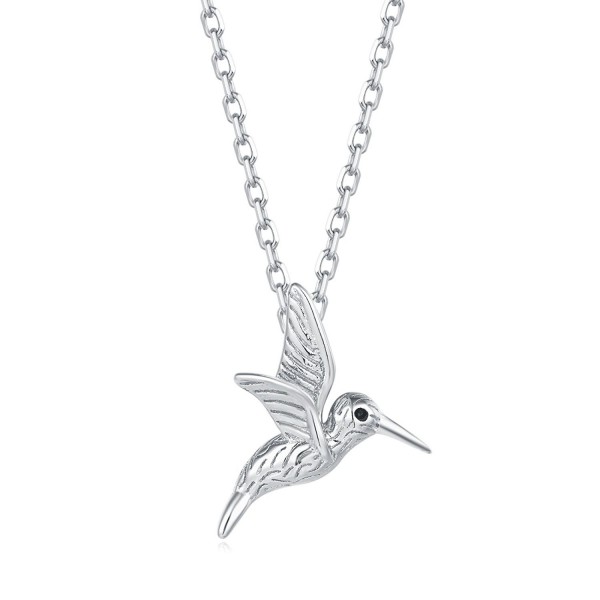 Carleen Sterling Hummingbird Pendant Necklace