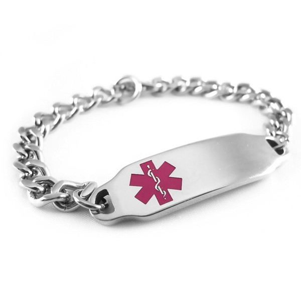 MyIDDr Pre Engraved Customizable Diabetes Bracelet