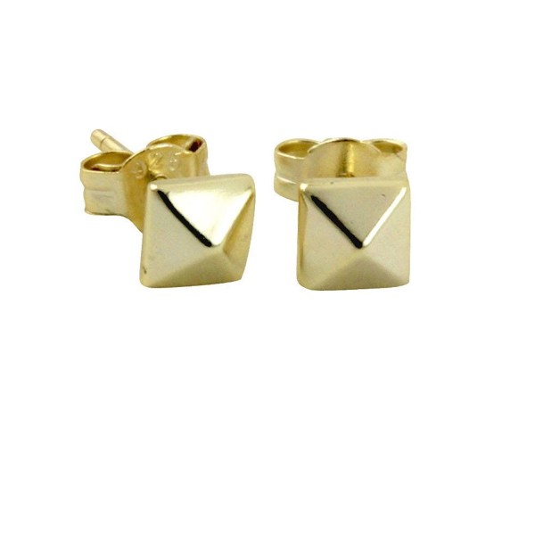 apop nyc Goldtone Sterling Earrings