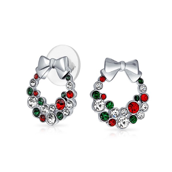 Bling Jewelry Simulated Christmas Earrings