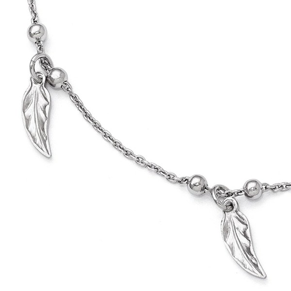 Leslies Sterling Silver Polished Feather