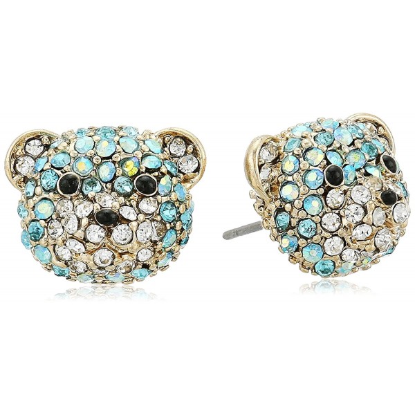 Betsey Johnson Teddy Bear Earrings