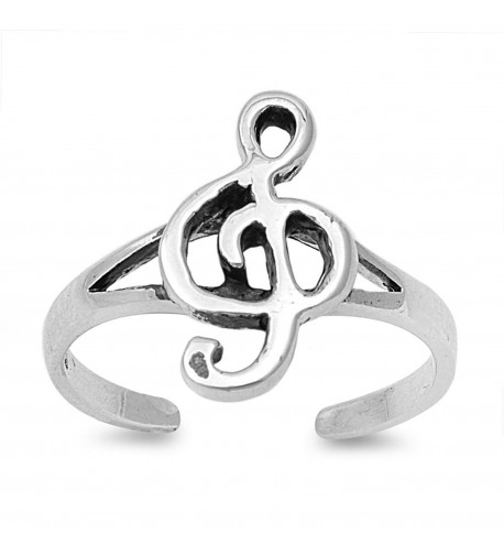 Sterling Silver Music Finger Knuckle