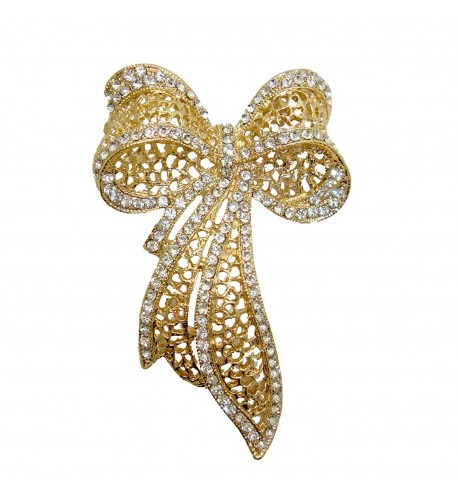 TTjewelry Bow knot Wedding Rhinestone Crystal